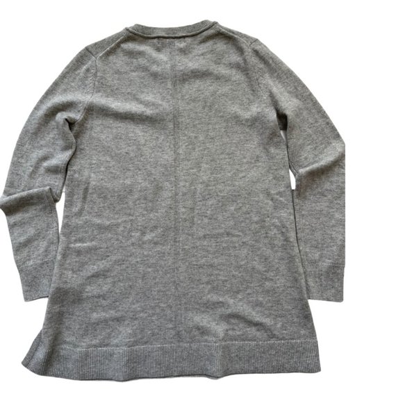 Banana Republic Cashmere Blend Tunic Gray Sweater - Picture 5 of 10